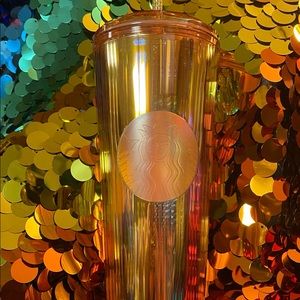 Starbucks Iridescent Peach/Pink Cup